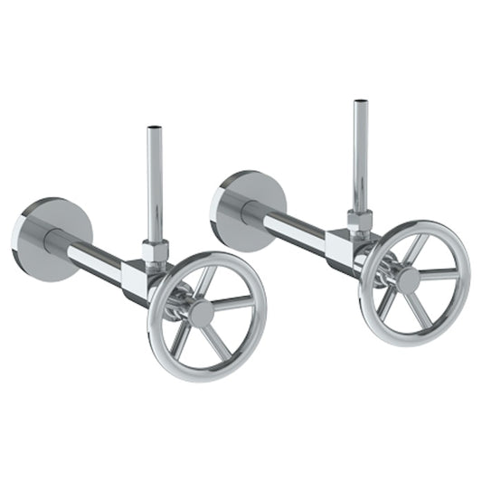 WATERMARK Brooklyn 31 Lavatory Angle Stop Kit -1/2 Sweat x 3/8 OD Compression 31-MAS3-BK (ON SALE)