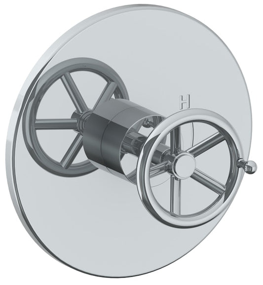 WATERMARK Brooklyn 31 Wall Mounted Pressure Balance Shower Trim, 7" dia. 31-P80-BKA1 (ON SALE)
