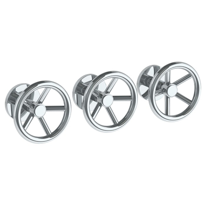 WATERMARK Brooklyn 31 Wall Mounted 3-Valve Shower Trim 31-WTR3-BK (ON SALE)