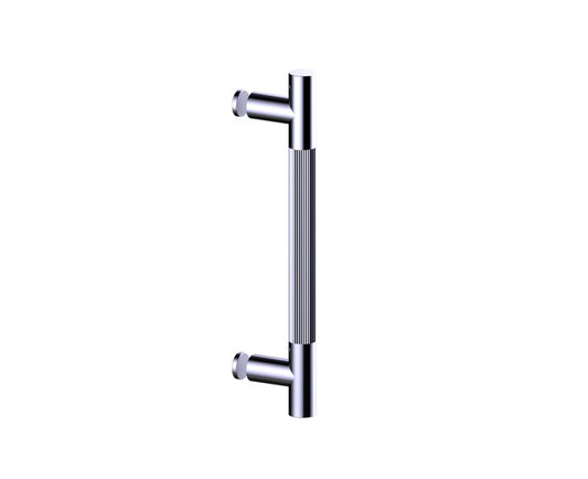 Kartners Straight Knurled Single Shower Door Handles (PLEASE CALL US FOR SPECIAL PRICING)