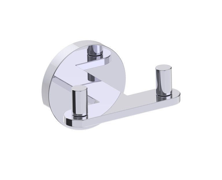Kartners Frankfurt Double Prong Robe Hook (PLEASE CALL US FOR SPECIAL PRICING)