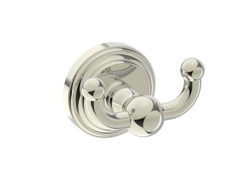 Kartners Florence Double Prong Robe Hook (PLEASE CALL US FOR SPECIAL PRICING)