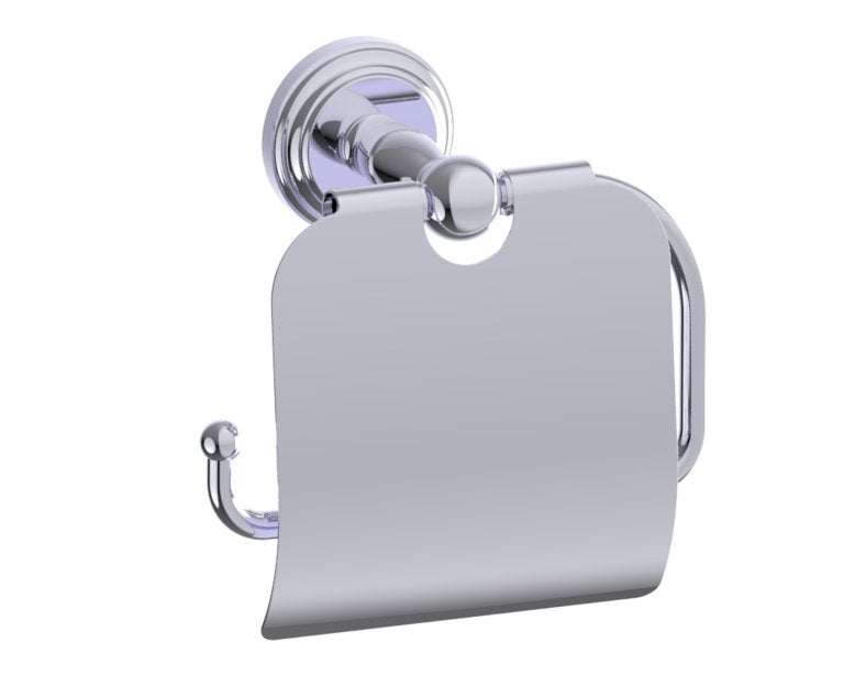 Kartners Florence Toilet Paper Holder w/ Cover (PLEASE CALL US FOR SPECIAL PRICING)