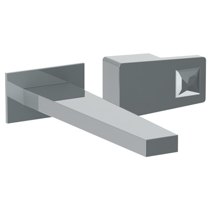 WATERMARK Edge 35 Wall Mounted 2 Hole Lavatory Set with 7 3/4" CTC Spout 35-1.2-ED3 (ON SALE)