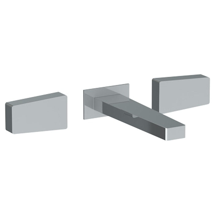 WATERMARK Edge 35 Wall Mounted 3 Hole Lavatory Set with 7 3/4" CTC Spout 35-2.2-ED1 (ON SALE)
