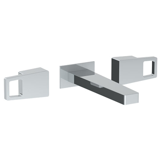 WATERMARK Edge 35 Wall Mounted 3 Hole Lavatory Set with 7 3/4" CTC Spout 35-2.2-ED2 (ON SALE)