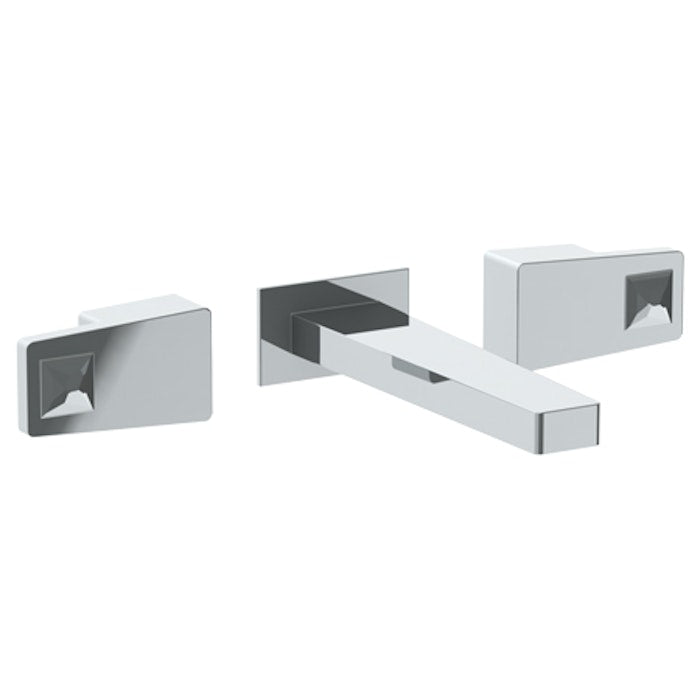 WATERMARK Edge 35 Wall Mounted 3 Hole Lavatory Set with 7 3/4" CTC Spout 35-2.2-ED3 (ON SALE)