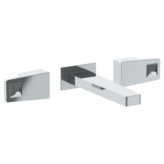 WATERMARK Edge 35 Wall Mounted 3 Hole Lavatory Set with 7 3/4" CTC Spout 35-2.2-ED3 (ON SALE)