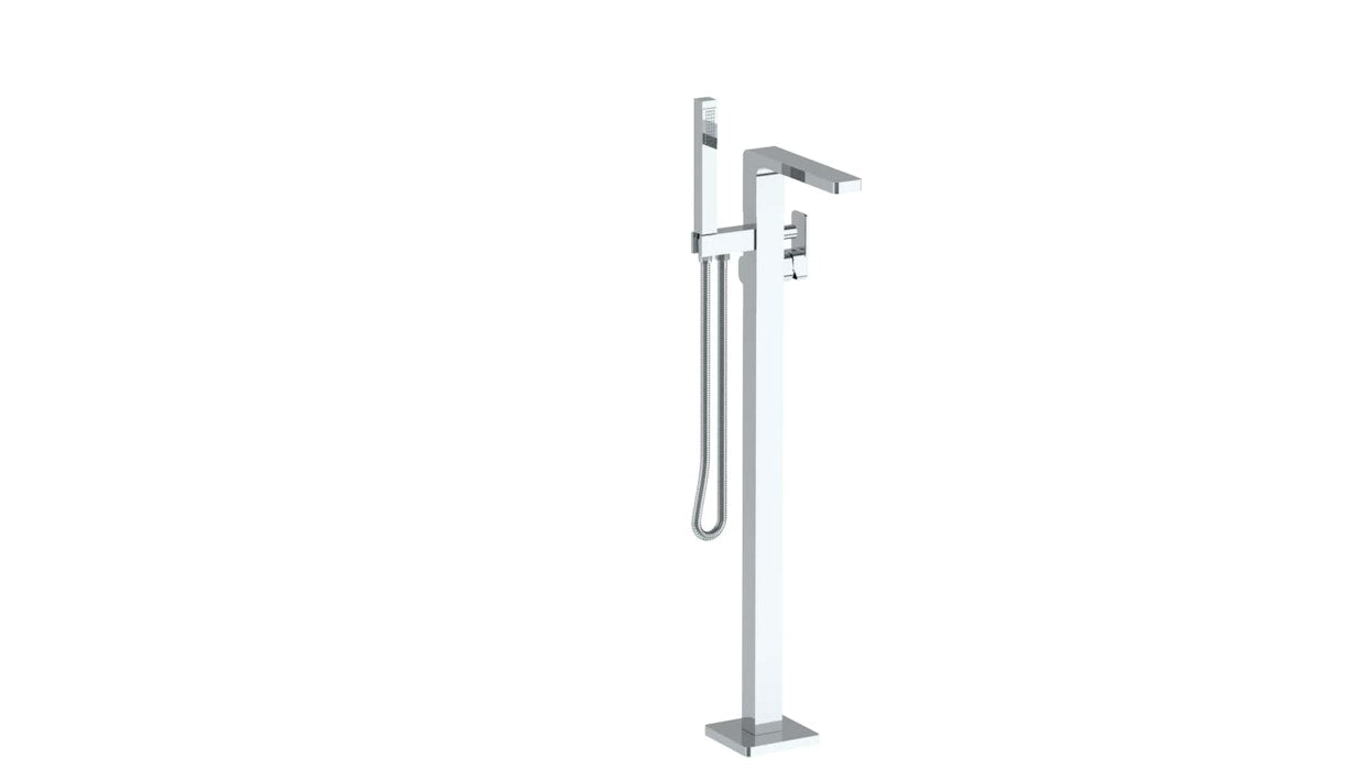 WATERMARK Edge 35 Single Hole Floor Standing Bath Set with Hand Shower 35-8.8-ED1 (ON SALE)