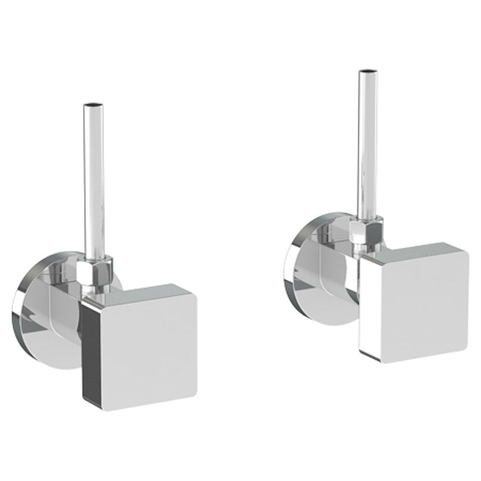 WATERMARK Edge 35 Lavatory Angle Stop Kit -1/2" IPS x 3/8" OD Compression 35-MAS2-ED4 (ON SALE)