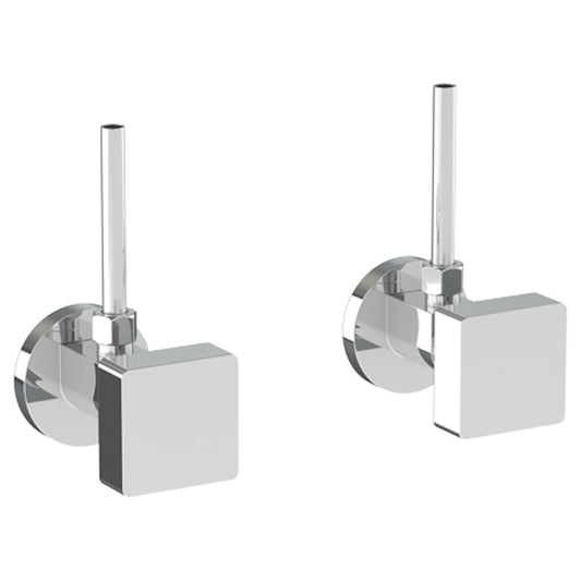 WATERMARK Edge 35 Lavatory Angle Stop Kit -1/2" IPS x 3/8" OD Compression 35-MAS2-ED4 (ON SALE)