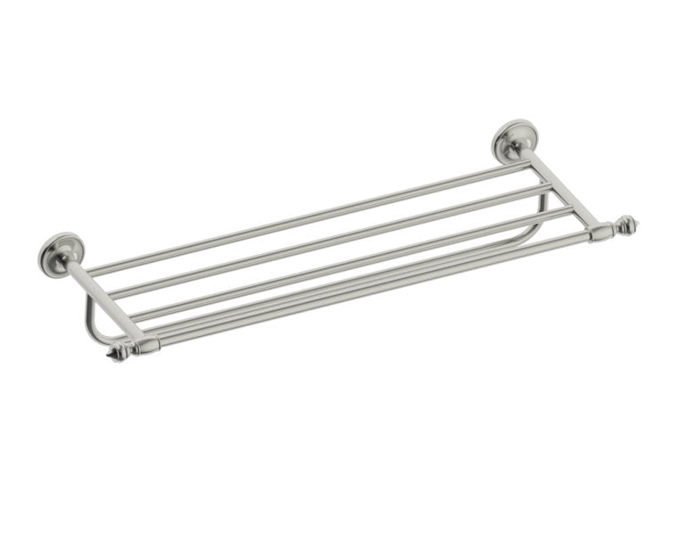 Kartners Lyon Towel Shelf w/Towel Bar 24"