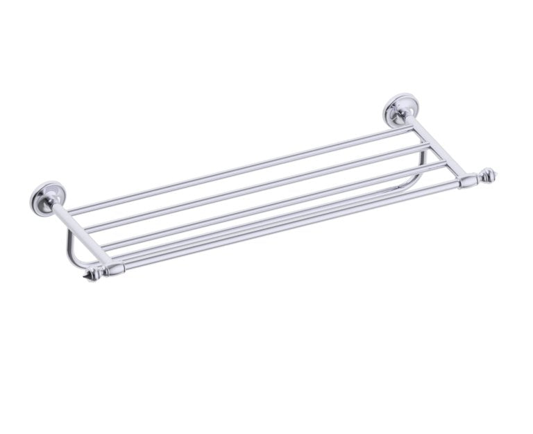 Kartners Lyon Towel Shelf w/Towel Bar 24"