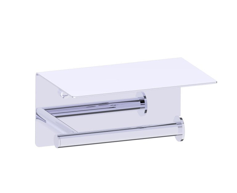 Kartners 353 Series Toilet Paper Holder with Shelf (PLEASE CALL US FOR SPECIAL PRICING)