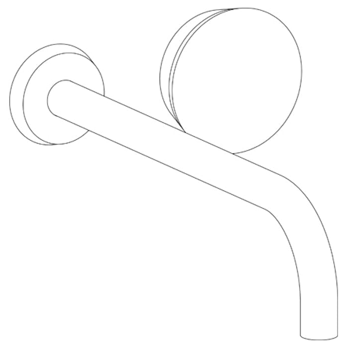 WATERMARK Zen 36 Wall Mounted 2 Hole Lavatory Set with 11 7/8 36-1.2L-IW (ON SALE)