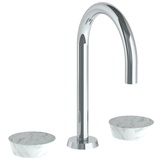 WATERMARK Zen 36 Deck Mounted 3 Hole Gooseneck Lavatory Set 36-2-CM(ON SALE)