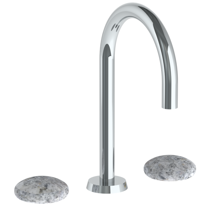 WATERMARK Zen 36 Deck Mounted 3 Hole Gooseneck Lavatory Set 36-2-WM (ON SALE)