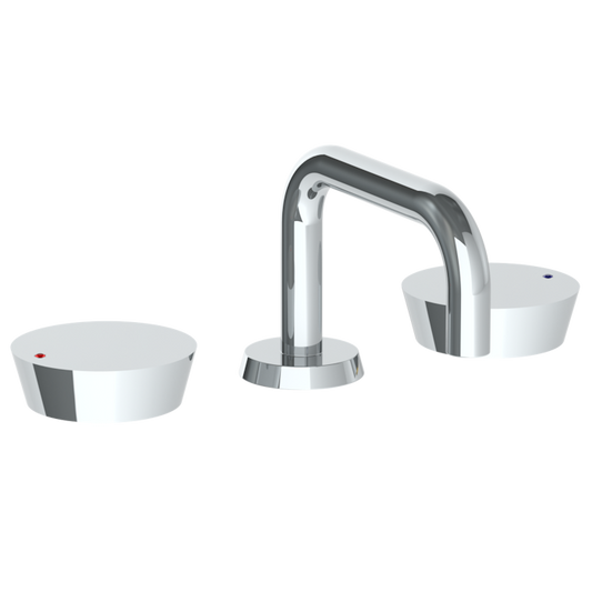 WATERMARK Zen 36 Deck Mounted 3 Hole Square Lavatory Set 36-2.17-BL1 (ON SALE)