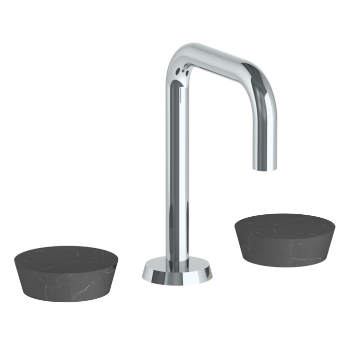 WATERMARK Zen 36 Deck Mounted 3 Hole Extended Square Spout Lavatory Set 36-2.18-NM (ON SALE)
