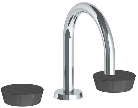 WATERMARK Zen 36 Deck Mounted 3 Hole Gooseneck Lavatory Set with short spout 36-2S-CM (ON SALE)