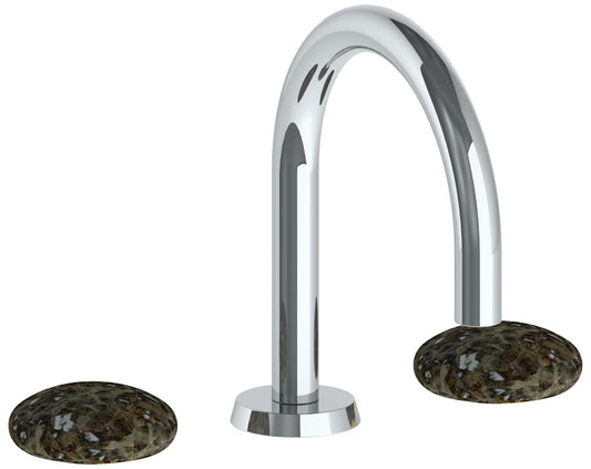 WATERMARK Zen 36 Deck Mounted 3 Hole Gooseneck Lavatory Set with short spout 36-2S-WM (ON SALE)