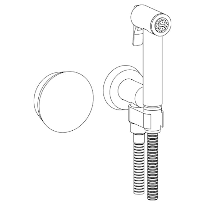 WATERMARK Zen 36 Wall Mounted Bidet Spray Set 36-4.4-IW (ON SALE)