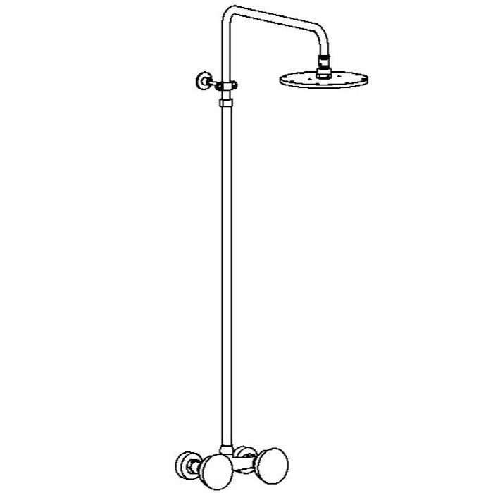 WATERMARK Zen 36 Wall Mounted Exposed Shower 36-6.1-CM (ON SALE)
