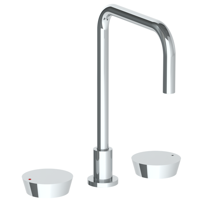 WATERMARK Zen 36 Deck Mounted 3 Hole Square Top Kitchen Faucet 36-7-BL1 (ON SALE)