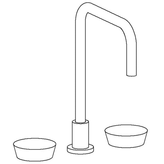WATERMARK Zen 36 Deck Mounted 3 Hole Square Top Kitchen Faucet 36-7-IW (ON SALE)