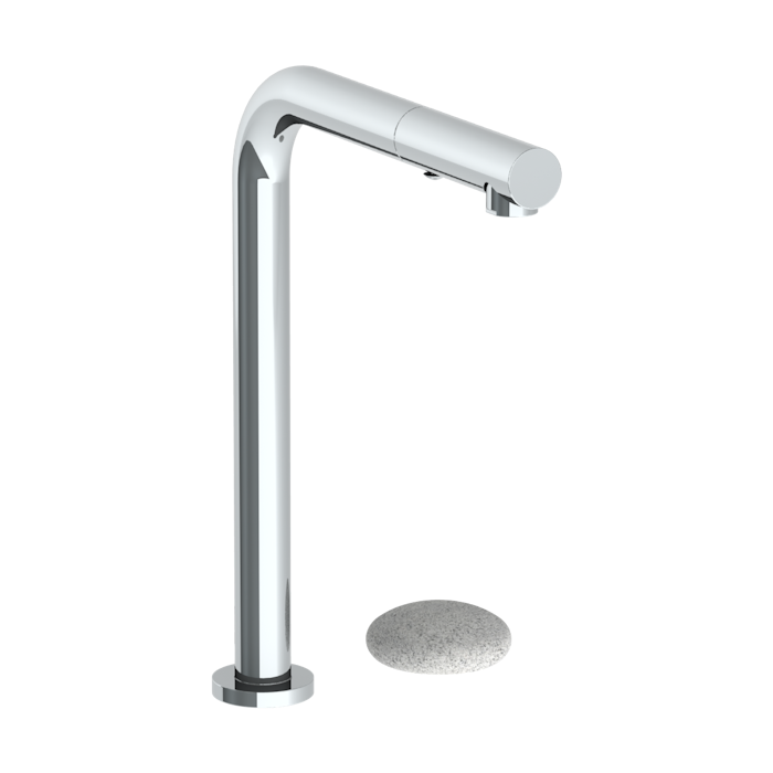 WATERMARK Zen 36 Deck Mounted 2 Hole Square Top Kitchen Faucet with Pull Out Spray 36-7.1.3P1-WM (ON SALE)