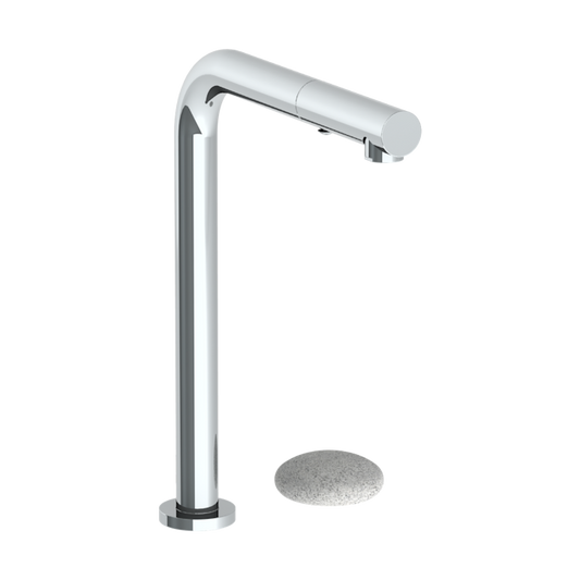 WATERMARK Zen 36 Deck Mounted 2 Hole Square Top Kitchen Faucet with Pull Out Spray 36-7.1.3P1-WM (ON SALE)