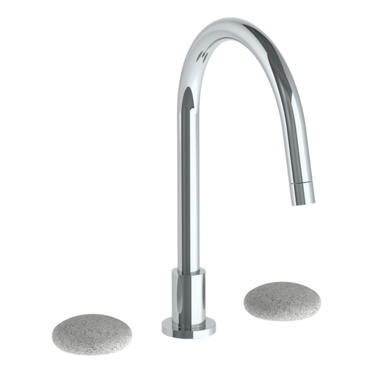 WATERMARK Zen 36 Deck Mounted 3 Hole Gooseneck Kitchen Faucet 36-7G-WM (ON SALE)