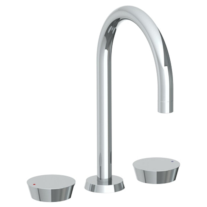 WATERMARK Zen 36 Deck Mounted 3 hole Gooseneck Bath set 36-8-BL1 (ON SALE)