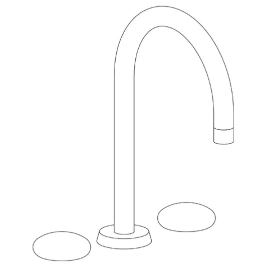 WATERMARK Zen 36 Deck Mounted 3 hole Gooseneck Bath set 36-8-WM (ON SALE)