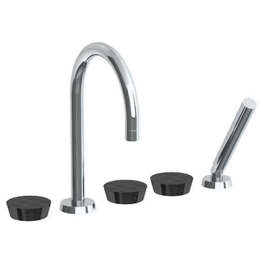 WATERMARK Zen 36 Deck Mounted 5 hole Gooseneck Bath set 36-8.1-NM (ON SALE)