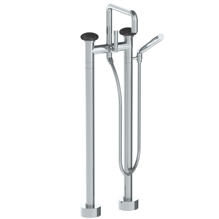 WATERMARK Zen 36 Floor Standing Square Bath set with Slim Hand Shower 36-8.26.3-MM (ON SALE)