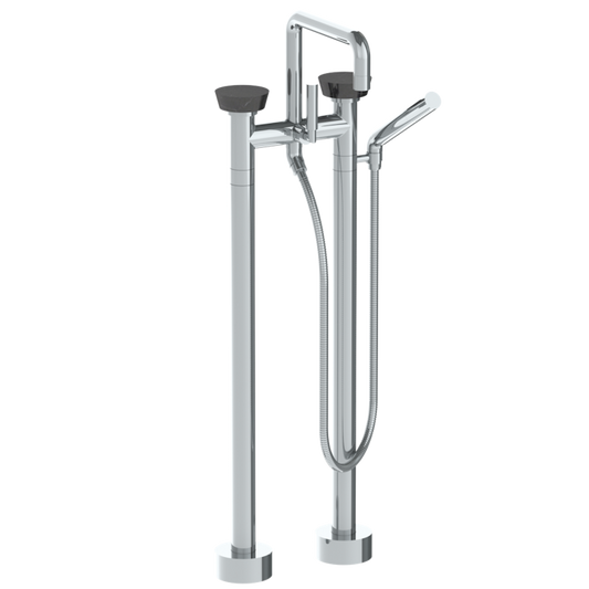 WATERMARK Zen 36 Floor Standing Square Bath set with Slim Hand Shower 36-8.26.3-NM (ON SALE)