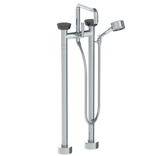 WATERMARK Zen 36 Floor Standing Square Bath set with Volume Hand Shower 36-8.26.3V-NM (ON SALE)