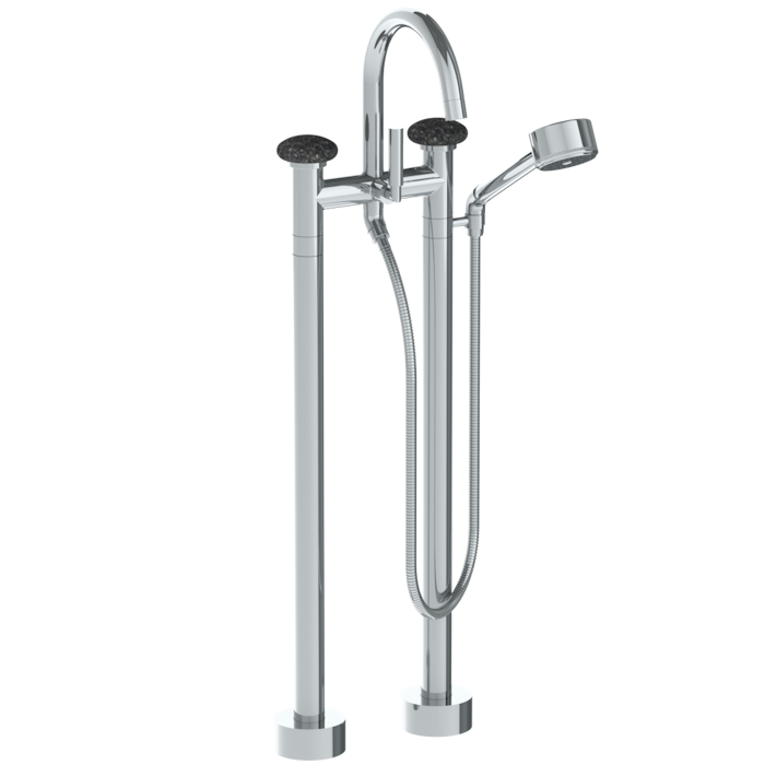 WATERMARK Zen 36 Floor Standing Gooseneck Bath Set with Volume Hand Shower 36-8.3V-MM (ON SALE)
