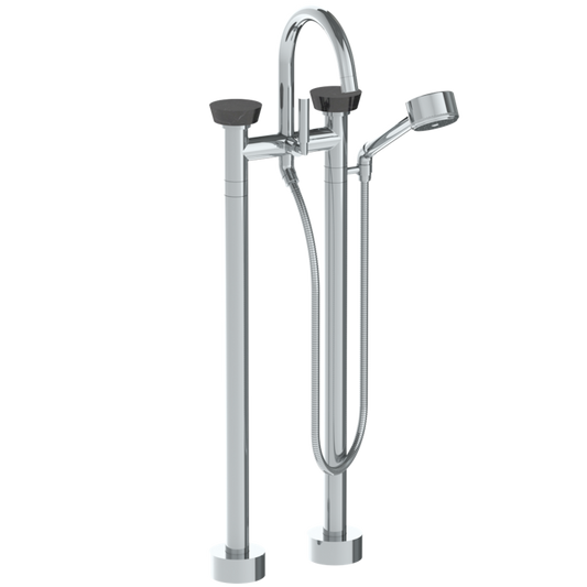 WATERMARK Zen 36 Floor Standing Gooseneck Bath Set with Volume Hand Shower 36-8.3V-NM (ON SALE)