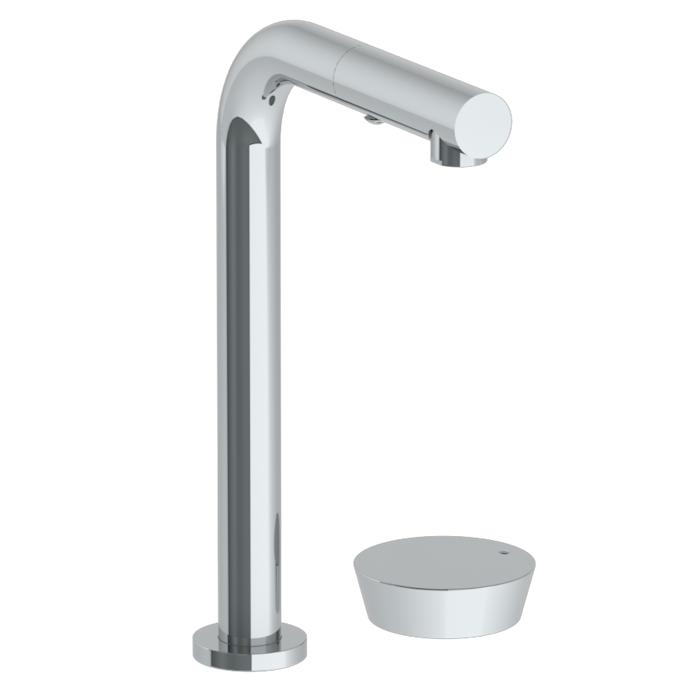 WATERMARK Zen 36 Deck Mounted 2 Hole Square Top Prep Faucet with Pull Out Spray 36-9.1.3P1-BL1 (ON SALE)