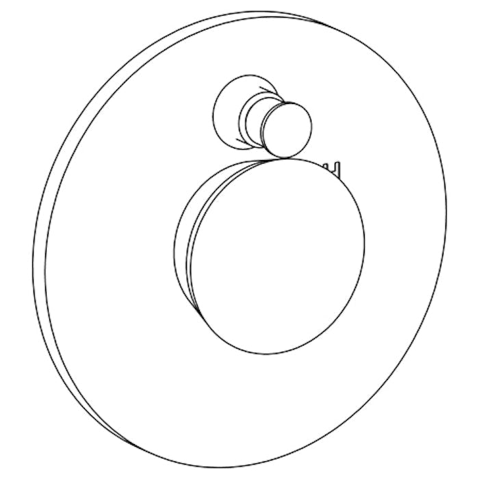 WATERMARK Zen 36 Wall Mounted Pressure Balance Shower Trim with Diverter, 7" dia. 36-P90-WM (ON SALE)