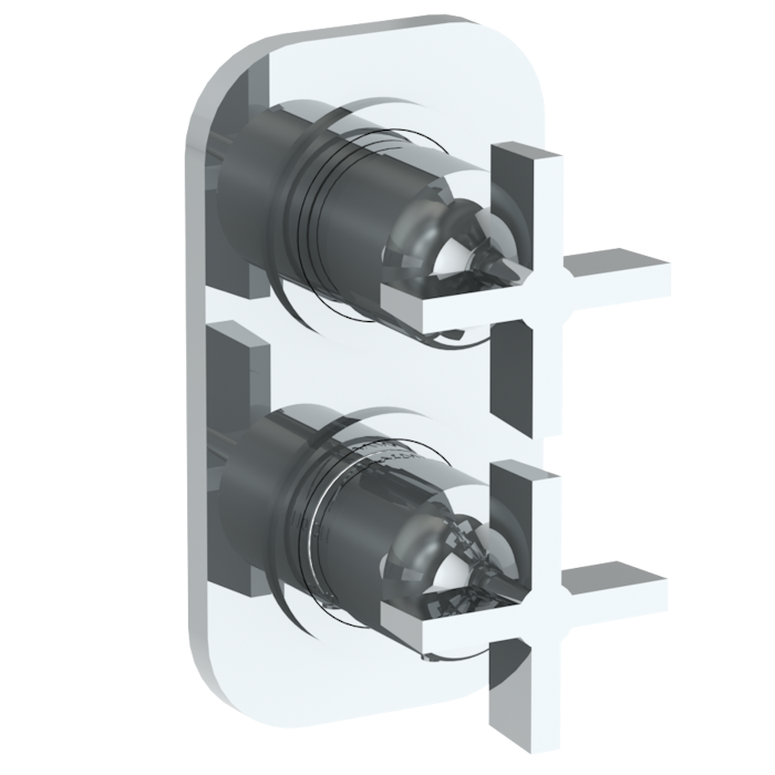 WATERMARK Zen 36 Wall Mounted Mini Thermostatic Shower Trim with built-in control, 3 1/2" 36-T25-BL3 (ON SALE)