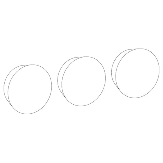 WATERMARK Zen 36 Wall Mounted 3-Valve Shower Trim 36-WTR3-CM (ON SALE)