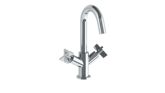 WATERMARK Blue 37 Deck Mounted 2 Handle Monoblock Lavatory Mixer 37-1-BL3 (ON SALE)