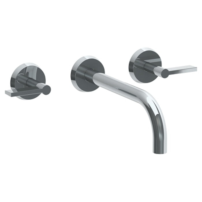 WATERMARK Blue 37 Wall Mounted 3 Hole Lavatory Set with 8 3/4" spout 37-2.2M-BL2 (ON SALE)