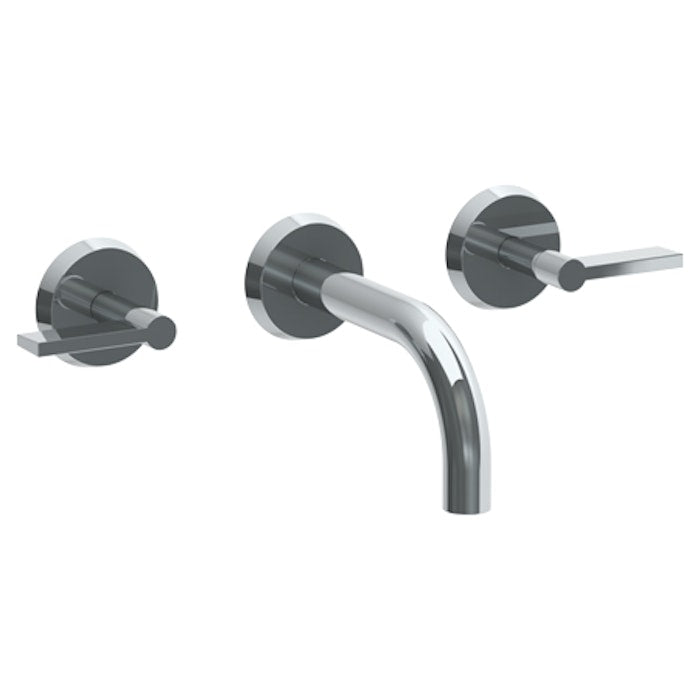 WATERMARK Blue 37 Wall Mounted 3 Hole Lavatory Set with 6" spout 37-2.2S-BL2 (ON SALE)