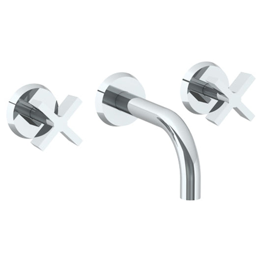 WATERMARK Blue 37 Wall Mounted 3 Hole Lavatory Set with 6" spout 37-2.2S-BL3 (ON SALE)