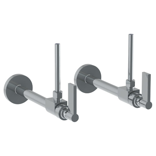 WATERMARK Blue 37 Lavatory Angle Stop Kit -1/2 Sweat x 3/8 OD Compression 37-MAS3-BL2 (ON SALE)