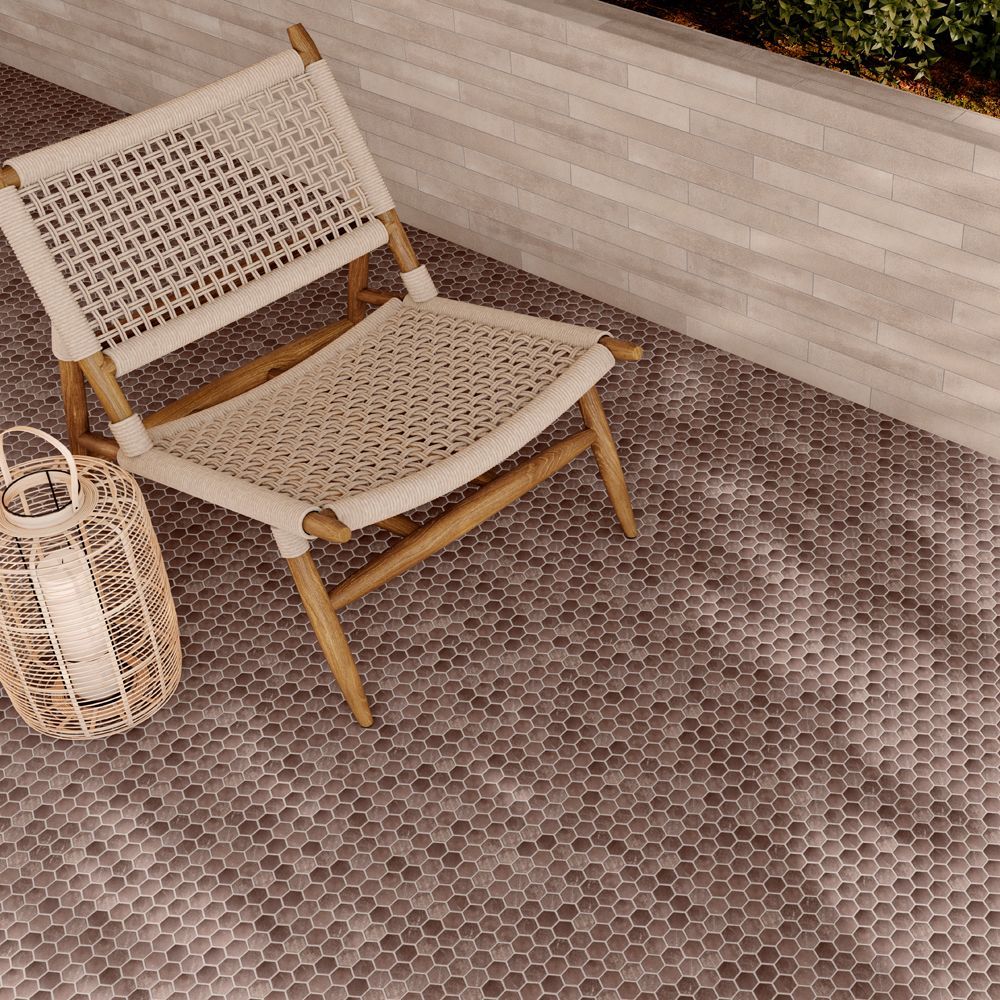 Field Tile Porto 2 x 18 Beige  40247 - Jeffrey Court (Please Call us for Special Pricing)